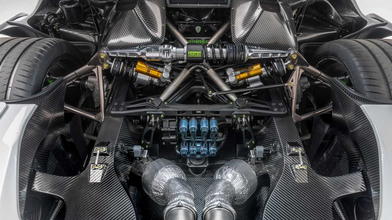 Koenigsegg Jesko Absolut motor